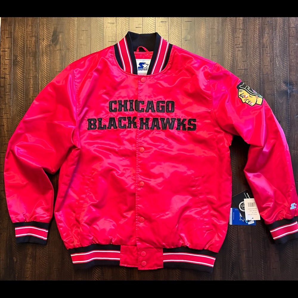 **Brand New** Chicago Blackhawks Starter Jacket